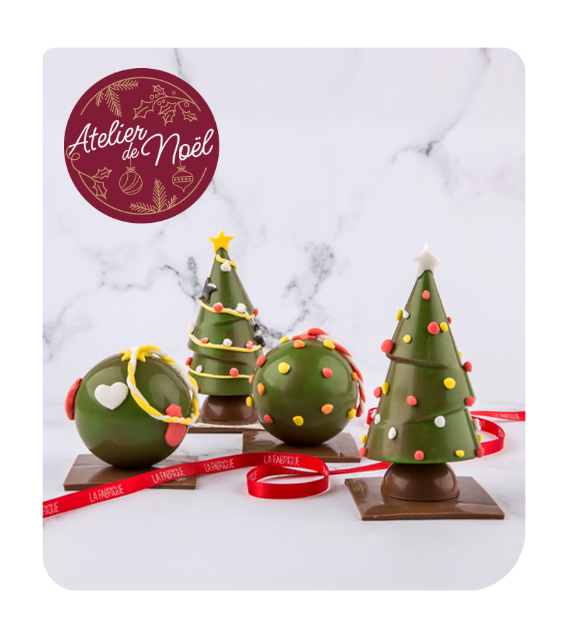 Atelier sapin & boule de Noël en chocolat - 14.12.25