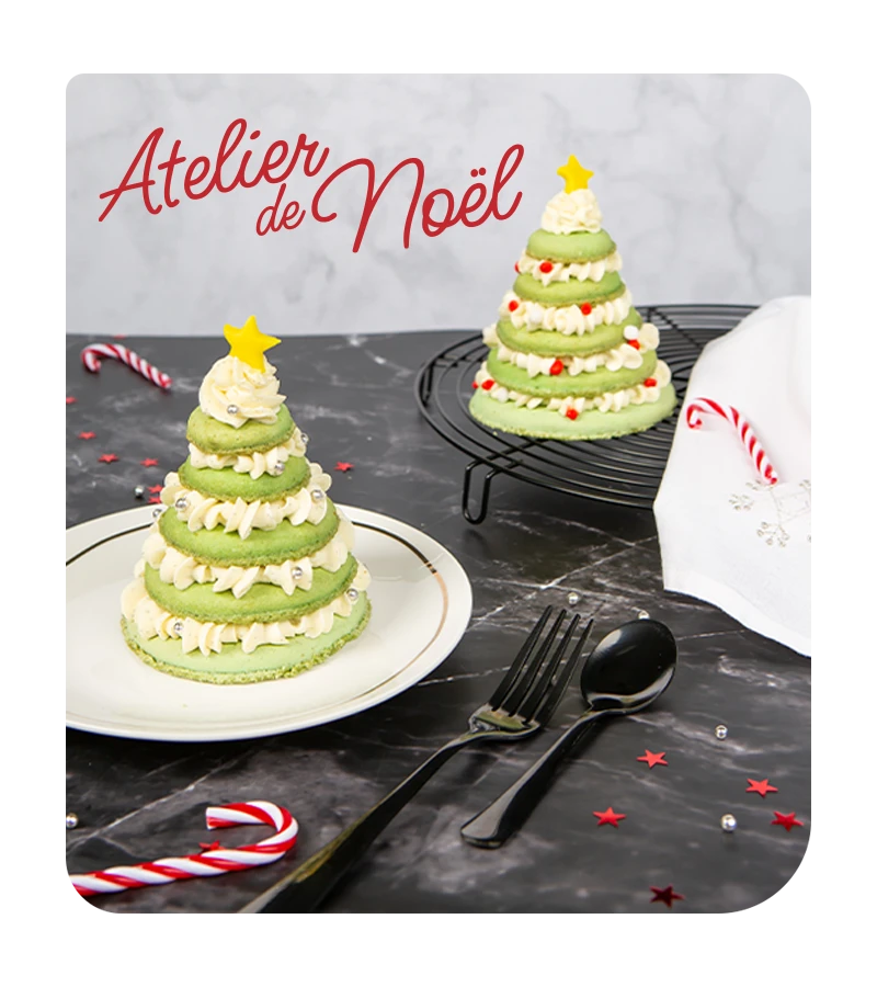 Sapin de noël en macarons - 26.11.26