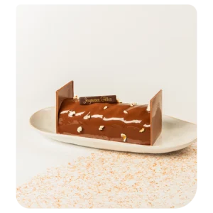 Bûche Chocolat au lait Pop-corn