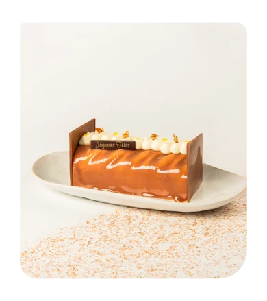 Bûche Passion Miel