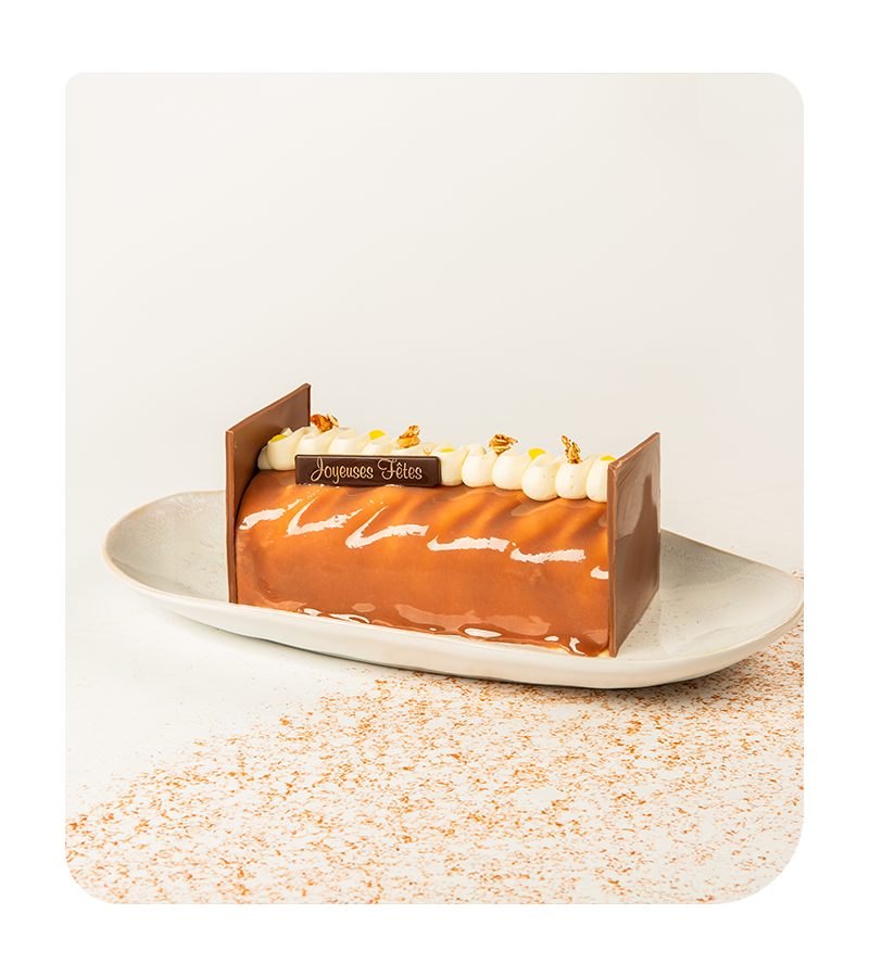 Bûche Passion Miel