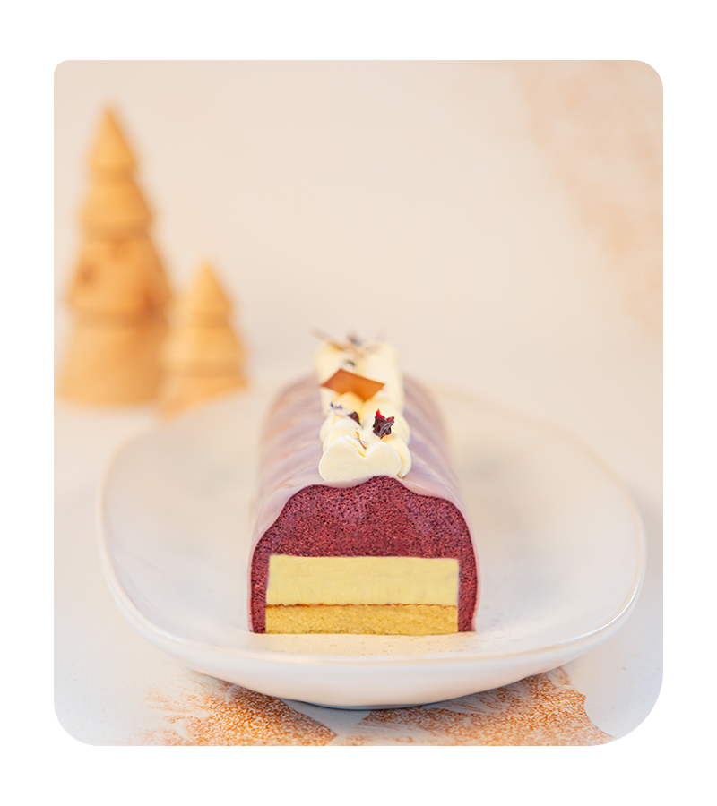 Bûche Myrtille Basilic – Image 3