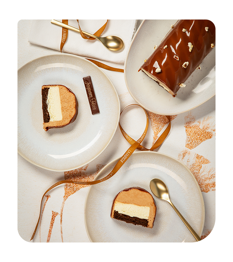 Bûche Chocolat au lait Pop-corn – Image 2