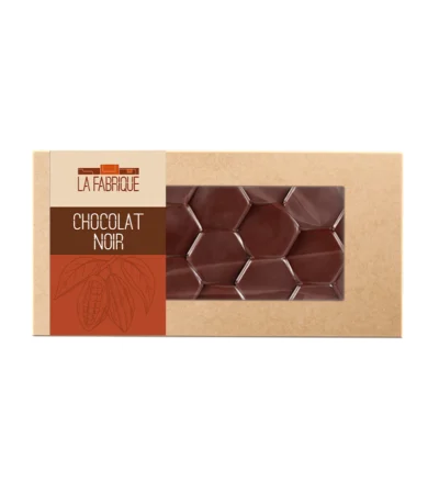 Plaque de chocolat noir