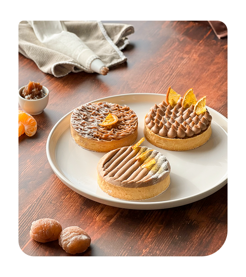 février - Atelier tartelette marron-mandarine – Image 2