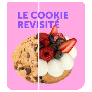 En mai - tartelette cookie aux fruits rouges