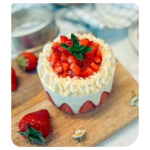 Juin - atelier fraisier maison