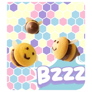 Mois de mars - biscuits abeilles