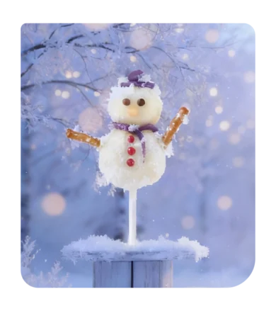 novembre - cake pops d'hiver