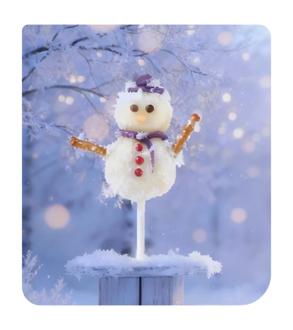 novembre - cake pops d'hiver