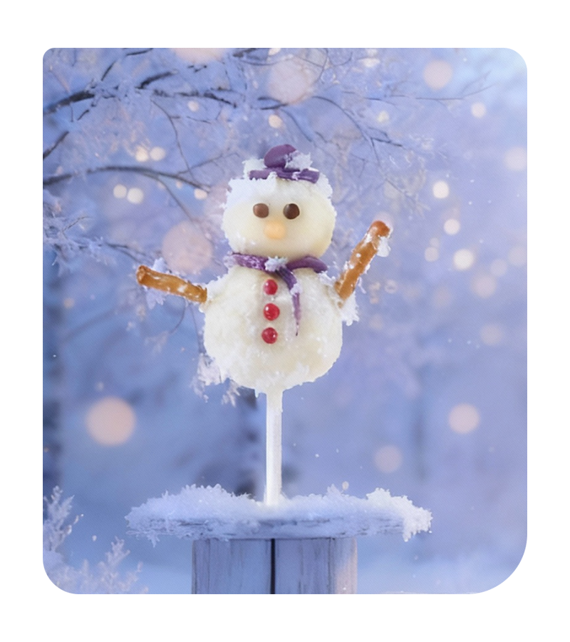 novembre - cake pops d'hiver