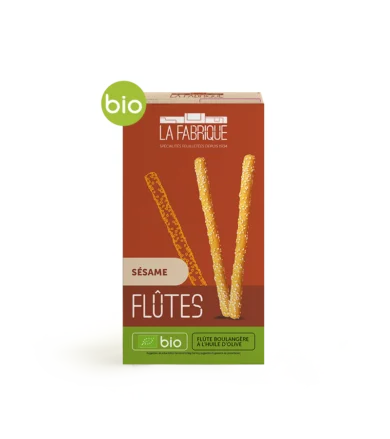 Flûtes au sésame bio