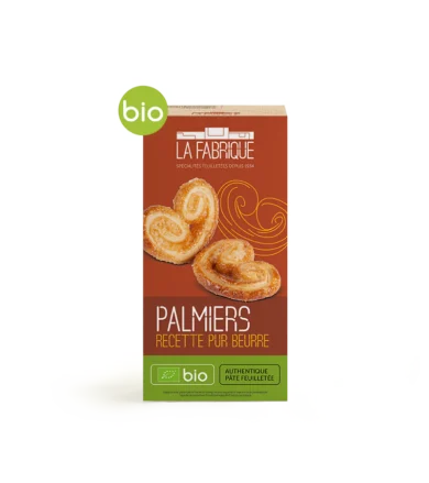 Palmiers au beurre bio