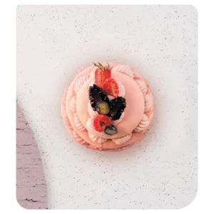 Atelier La Fabrique de 2h sur le thème du macaron en mille-feuille