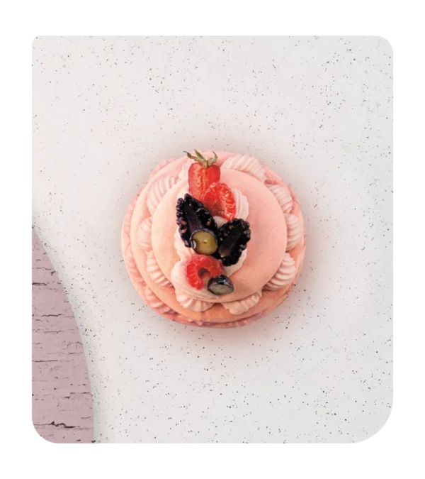 Atelier La Fabrique de 2h sur le thème du macaron en mille-feuille