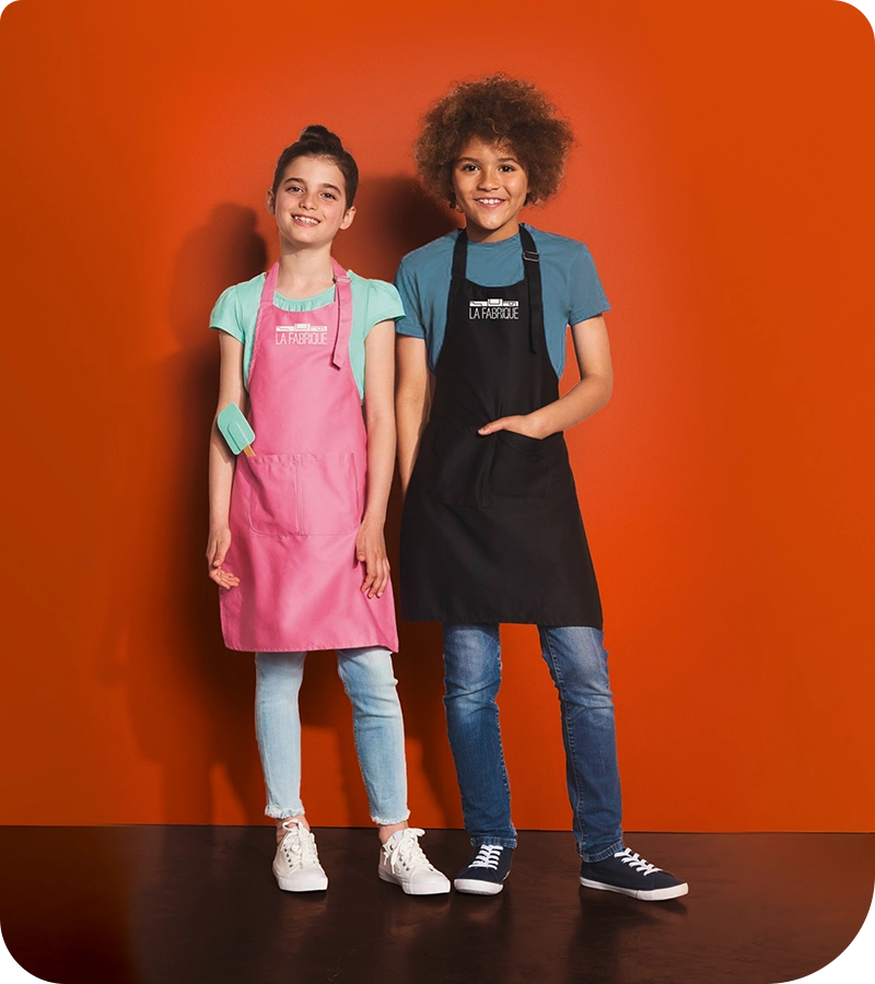 Tabliers pour enfants La Fabrique