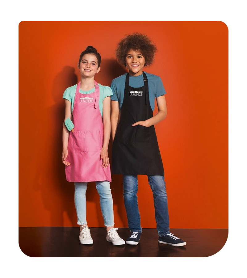Tabliers pour enfants La Fabrique