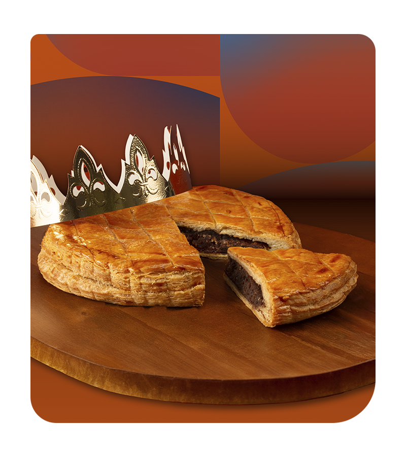 Galette chocolat noir et noisettes