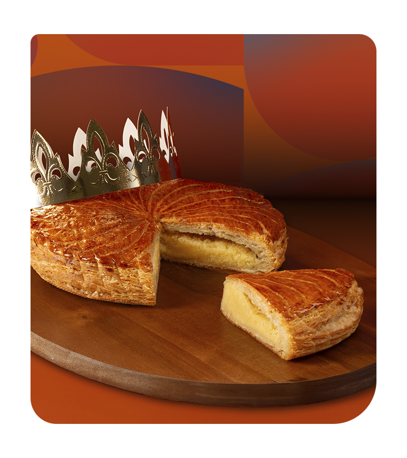 Galette traditionnelle à la frangipane