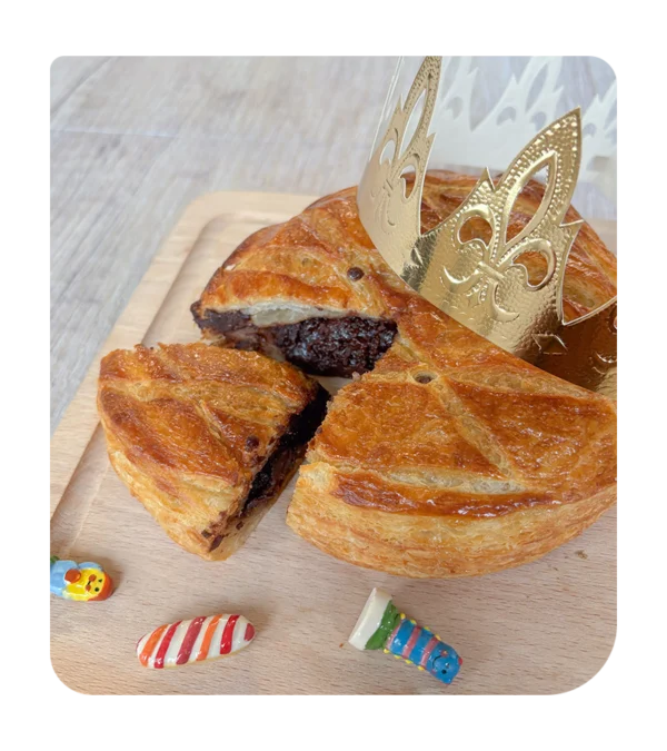 Atelier du moment - Galette des rois au chocolat